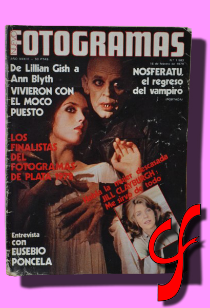 NUEVO FOTOGRAMAS. N 1583. 16 de febrero de 1979. Portada Nosferatu